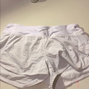 white ivivva shorts